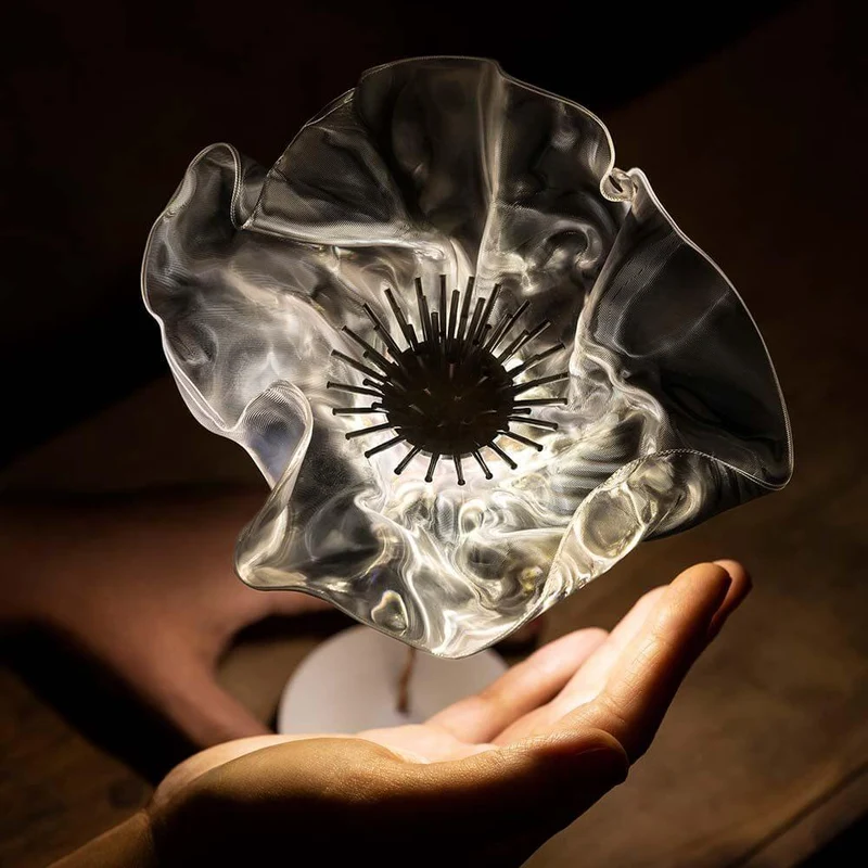 Slamp LED Akku-Tischlampe Lafleur Prisma