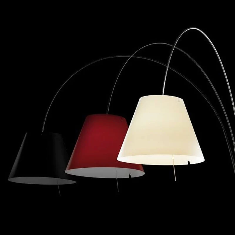 Luceplan Lady Costanza Wandlampe 215-248cm mit Dimmer Alu
