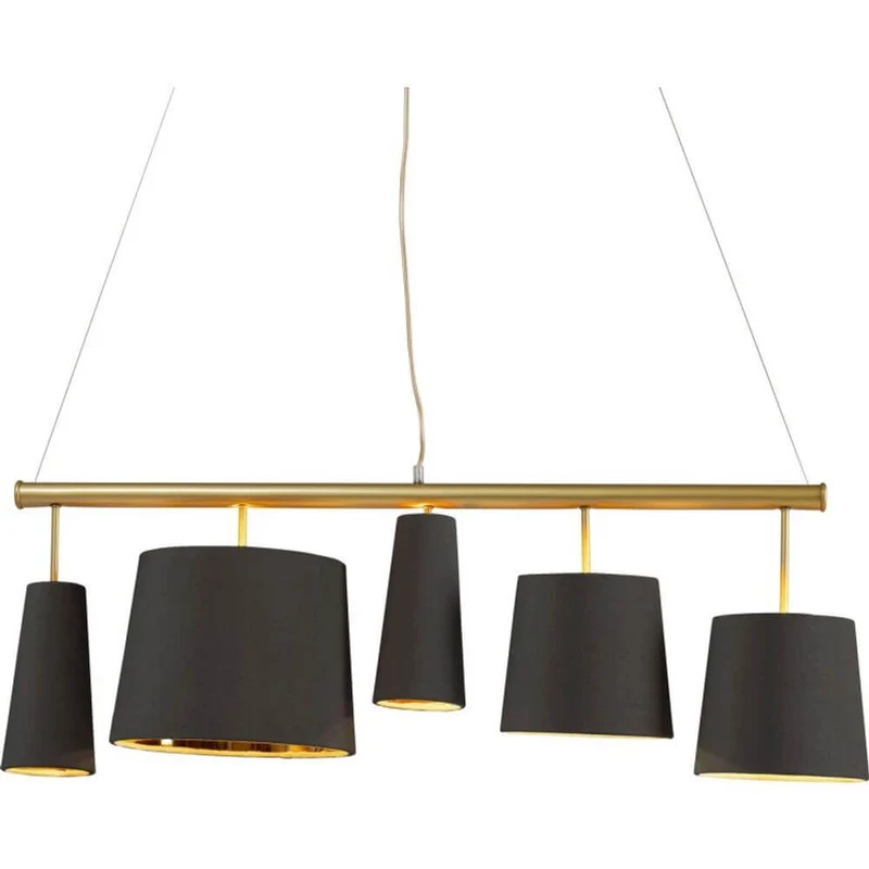 Hängeleuchte Parecchi 100cm Anthrazit