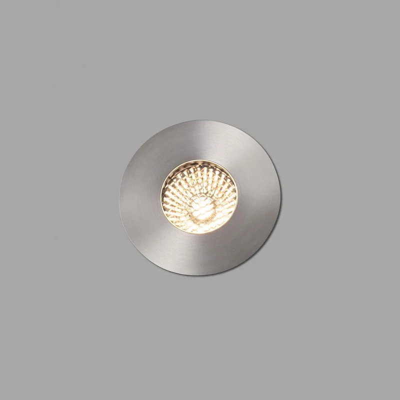 LED Einbauleuchte GRUND 36° 3000K IP67 Nickel-Matt
