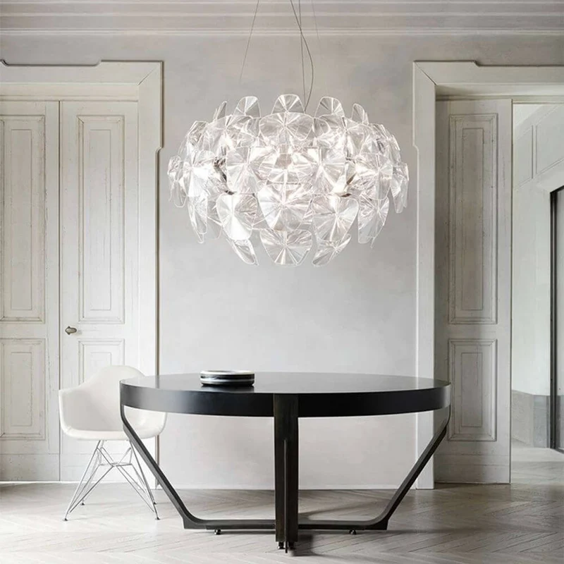 Luceplan XL Hängelampe Hope Ø 110cm transparent