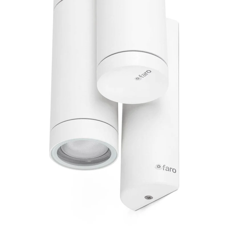 Außenwandlampe STEPS IP44 Weiß