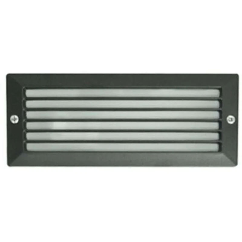 Außenwandeinbauleuchte ESCA IP44 Schwarz