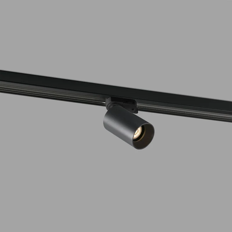 LED 3-Phasen Schienenspot STAN 12W 2700K Schwarz
