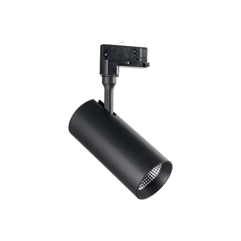 Schienenleuchte Smile 20W Cri90 45 3000K Schwarz