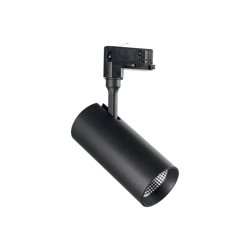 Schienenleuchte Smile 20W Cri80 36 3000K Schwarz